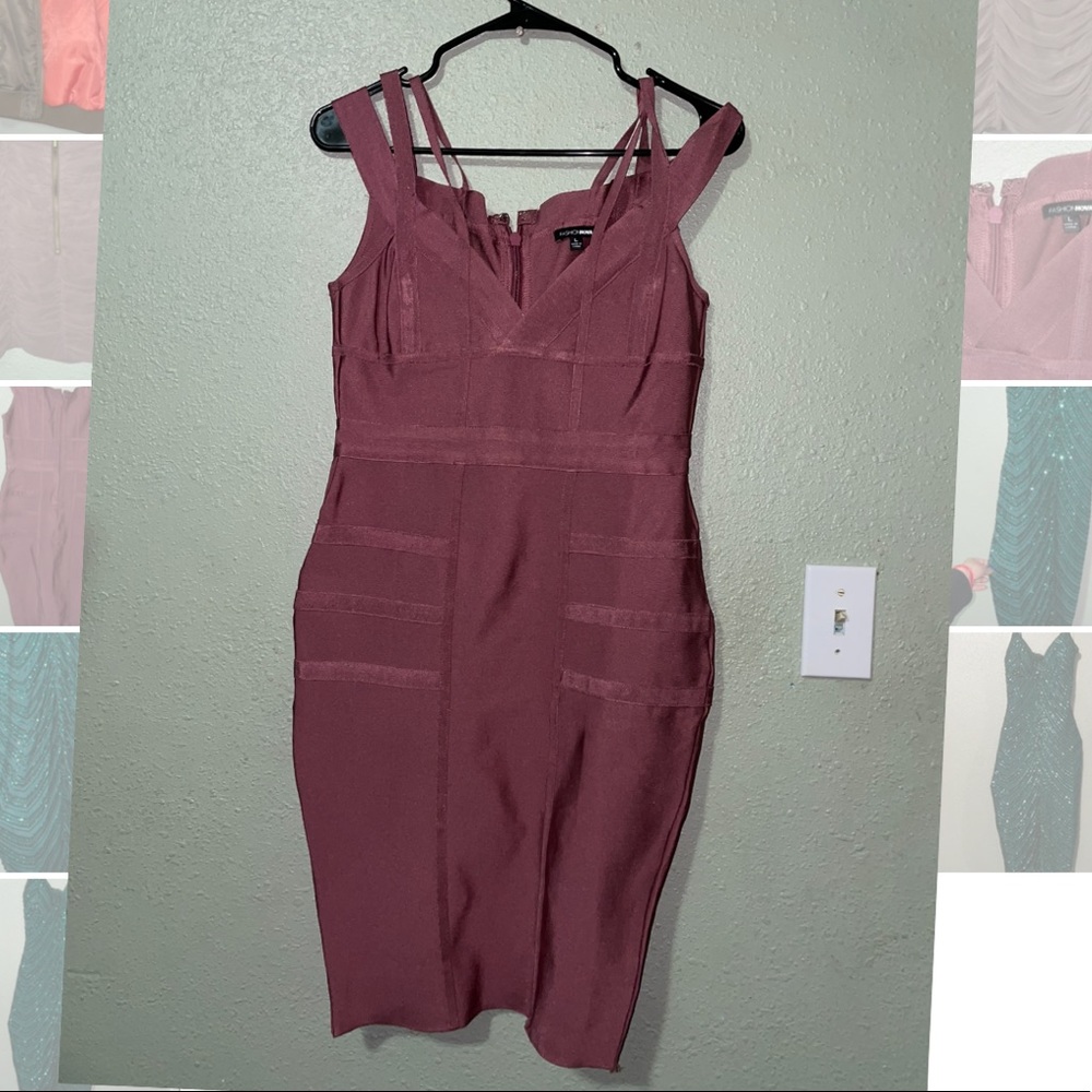 MIDI blush dress